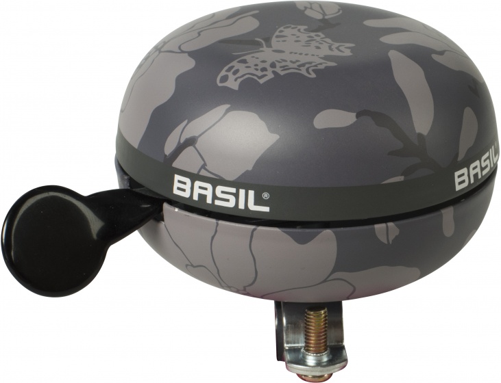 Basil Fahrradklingel Big Bell Magnolia, aus Stahl, Ø 80 mm