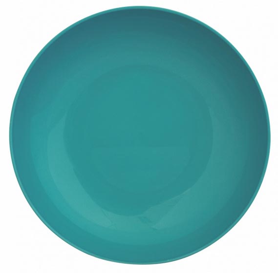 Eurotrail Tiefer Teller Eco blau, aus Polylactid, ca. 23,5 cm