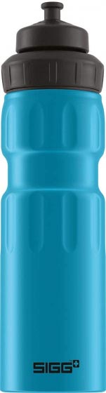Sigg Trinkflasche WMB Sports Touch blau, aus Aluminium, 750 ml