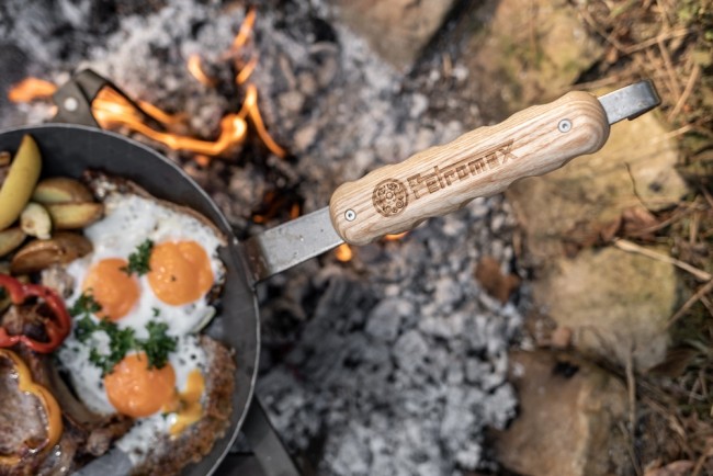 Petromax Holzgriff Schmiedeeiserne Pfannen  Draußen-Küche  Camping 