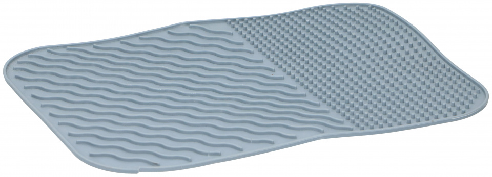 TOM Abtropfmatte grau, aus Silikon, ca. 35 x 27 cm