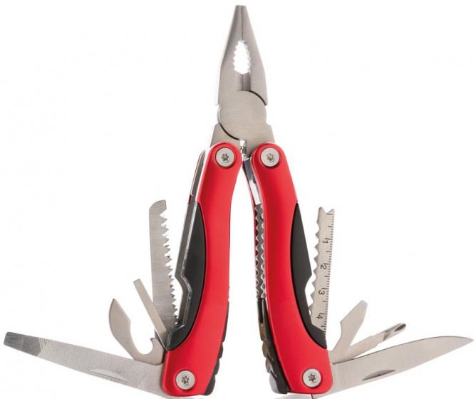 XD Collection Multitool Fix, aus Edelstahl & Aluminium, mit 9 Funktionen