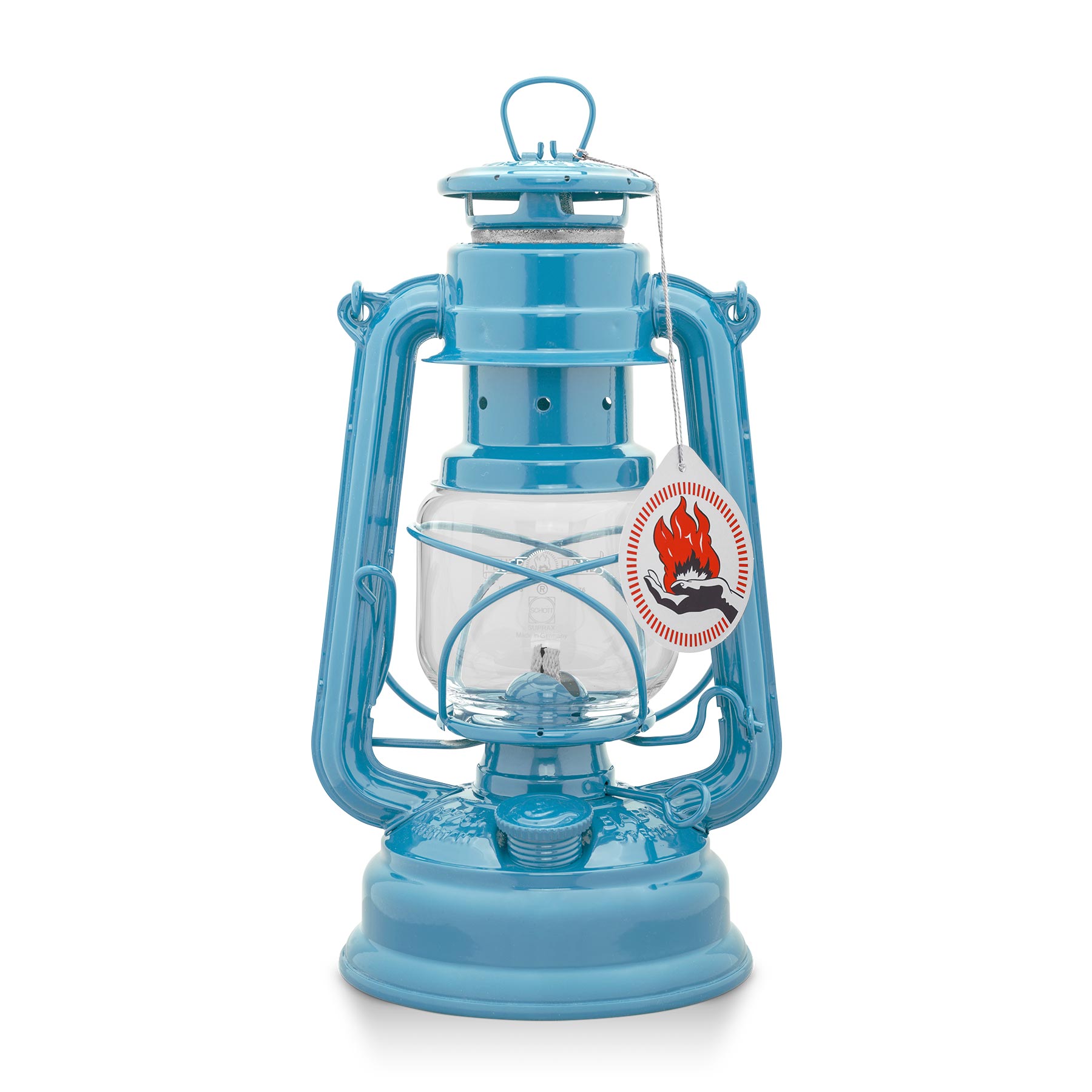 Feuerhand Sturmlaterne 276 pastellblau