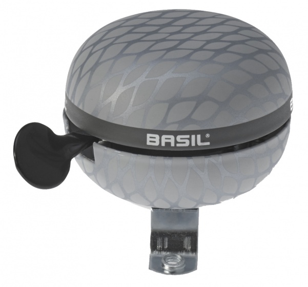 Basil Fahrradklingel Noir, aus Stahl, Ø 60 mm