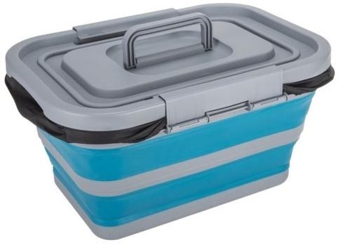 Summit Pop-up Kühlbox, aus Silikon & Kunststoff, zusammenklappbar, 37 Liter