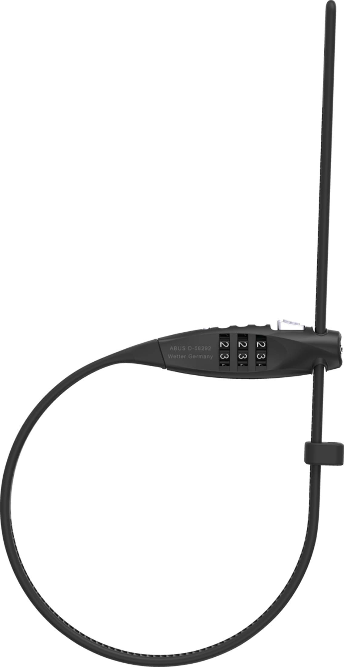 Abus Combiflex TravelGuard / Black