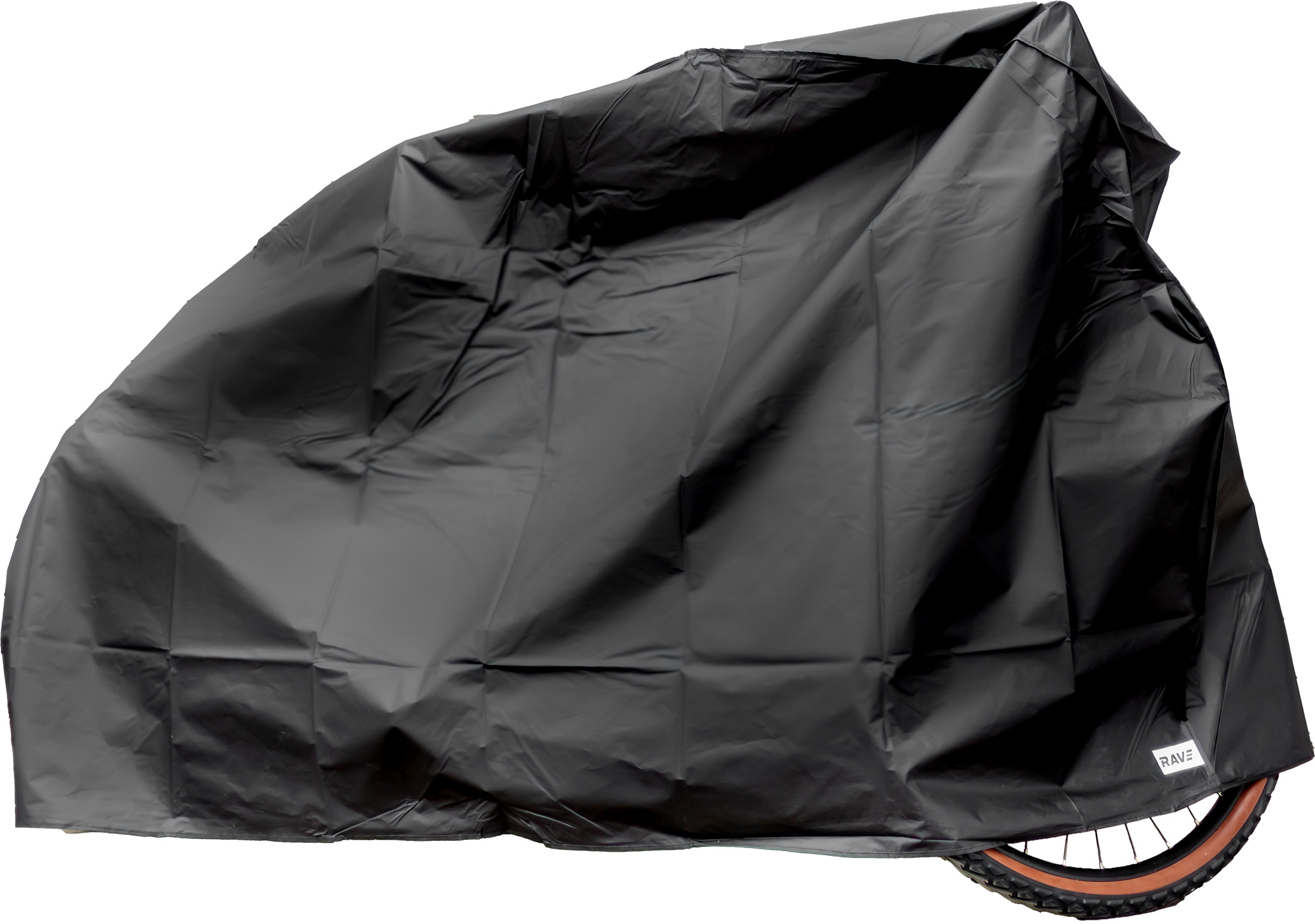 RAVE Fahrradabdeckung Fahrradhülle Bike Cover - Wasserdicht und UV-beständig - Schwarz