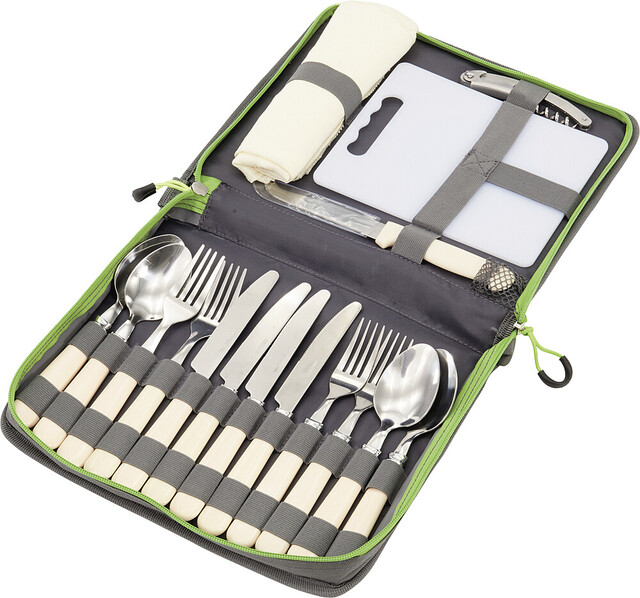 Outwell Picknick Besteck Set für 4 Personen