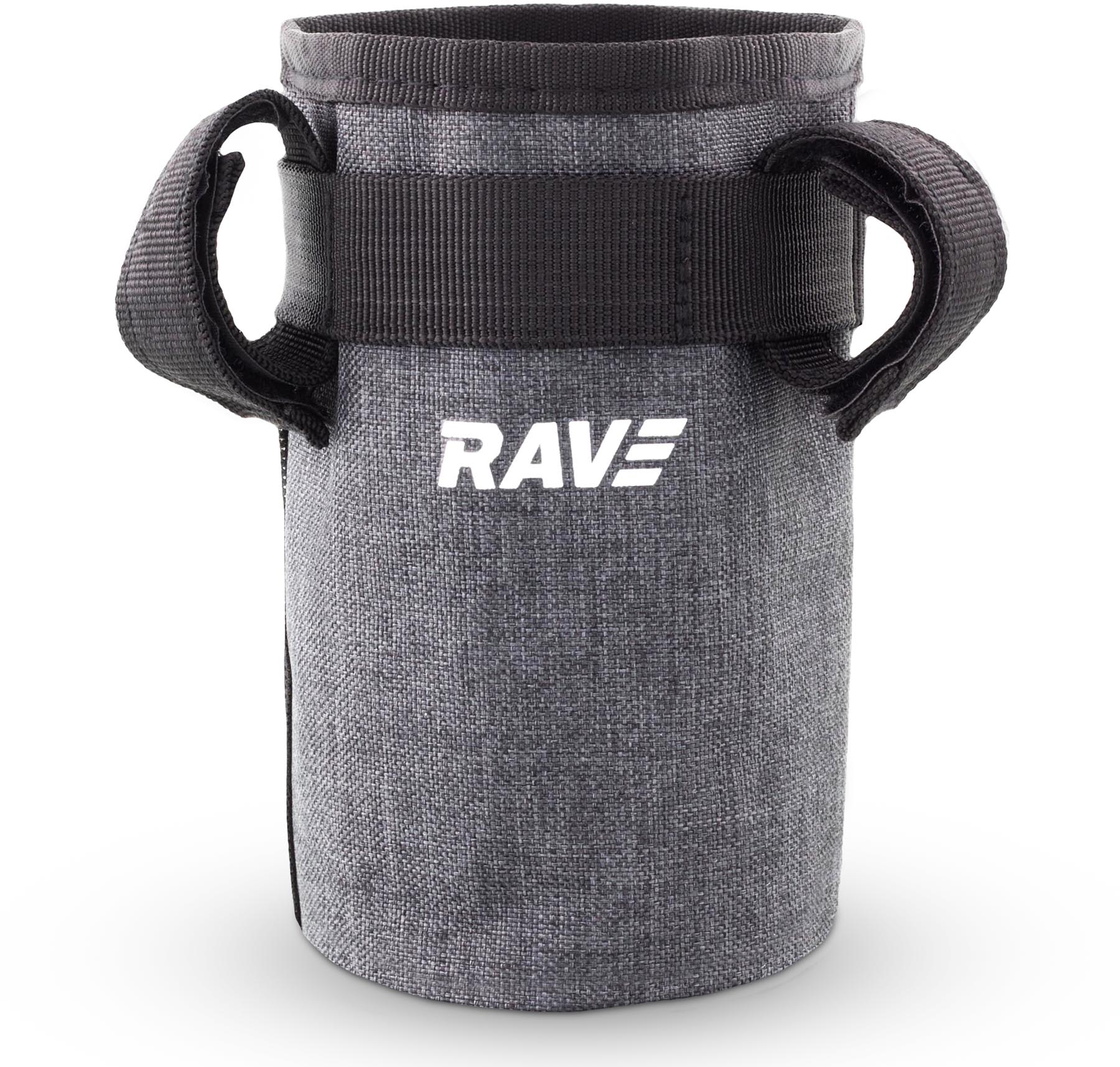 RAVE Fahrradtasche Lenker Iso-Flaschentasche, Getränkehalter für Fahrrad & E-Bike - Grau