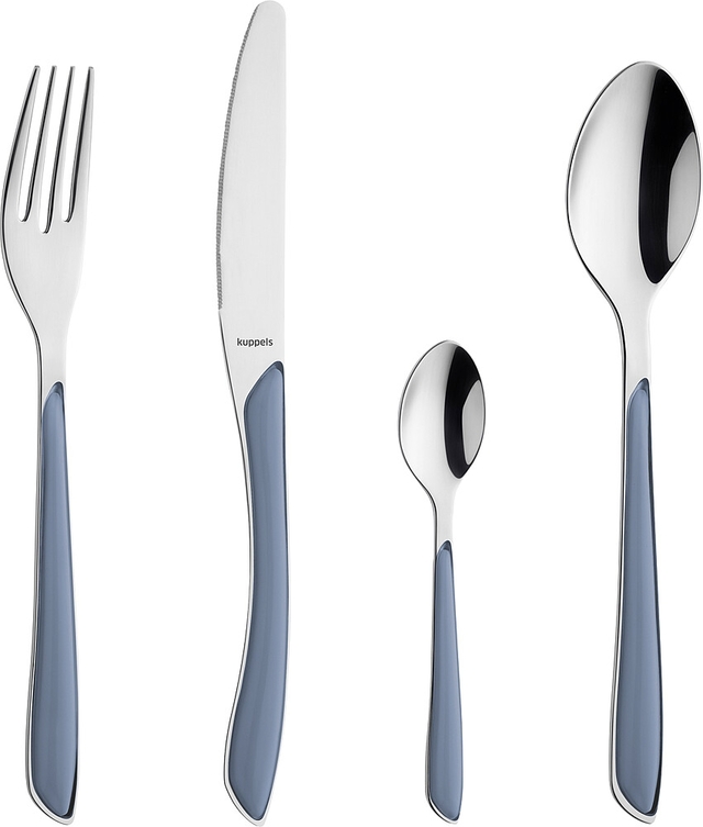 Kuppels Besteckset Prisma 24-tlg. / Blau