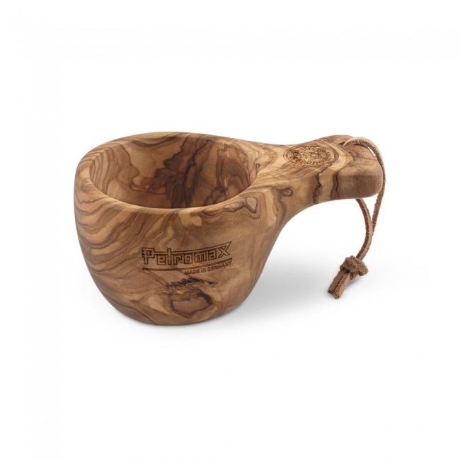 Petromax Tasse Kuksa Olivenholz Holztasse  Draußen-Küche