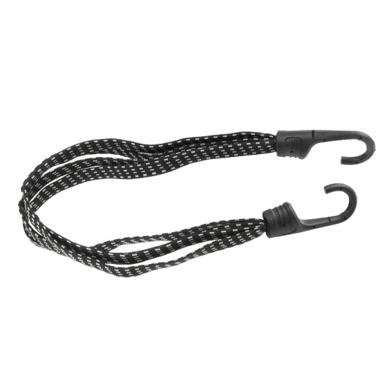 M-Wave Spanngurte, aus Elastan, ca. 600 x 13 mm, 2er-Set - Schwarz