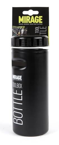 Mirage Werkzeugflasche, aus Kunststoff, 500 cm - Schwarz