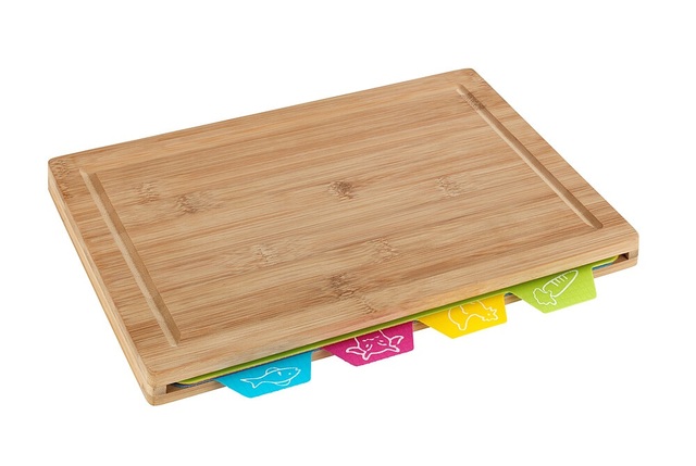 WENKO Schneidebrett 5tlg. Holz