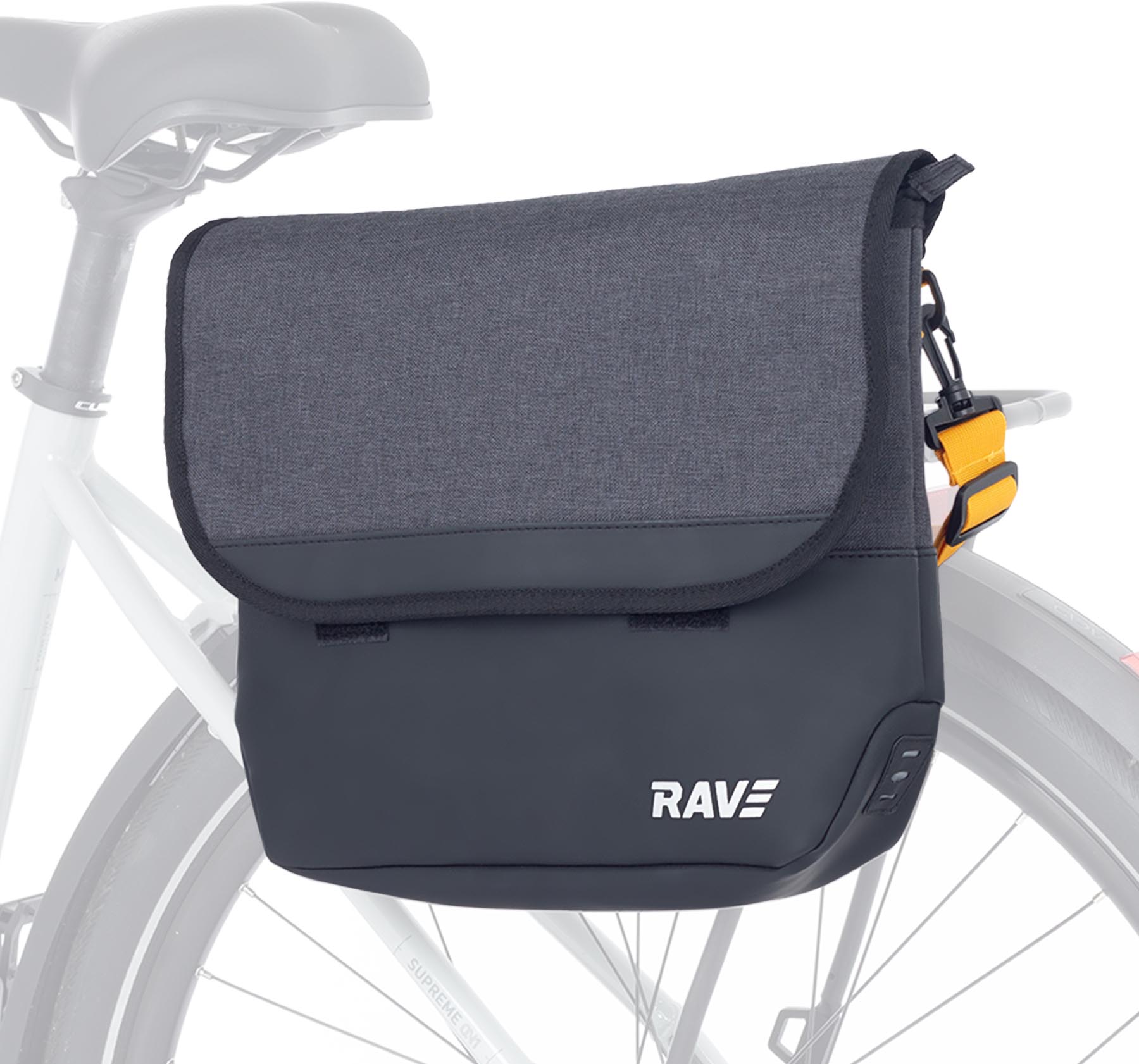 Rave Fahrrad Gepäckträgertasche Businesstasche Laptoptasche ca. 8 Liter