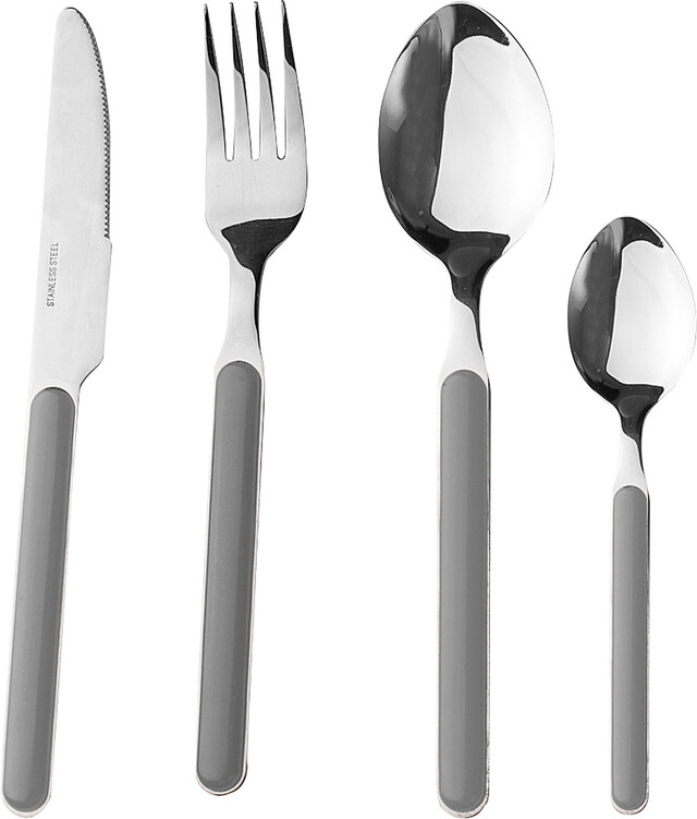 Brunner Besteckset Delice 16tlg. Grau