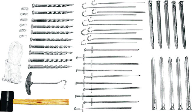Heusser Products Zelt - Zubehör Set 50tlg.