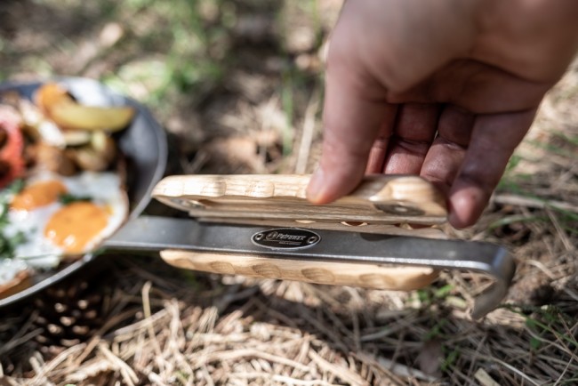 Petromax Holzgriff Schmiedeeiserne Pfannen  Draußen-Küche  Camping 